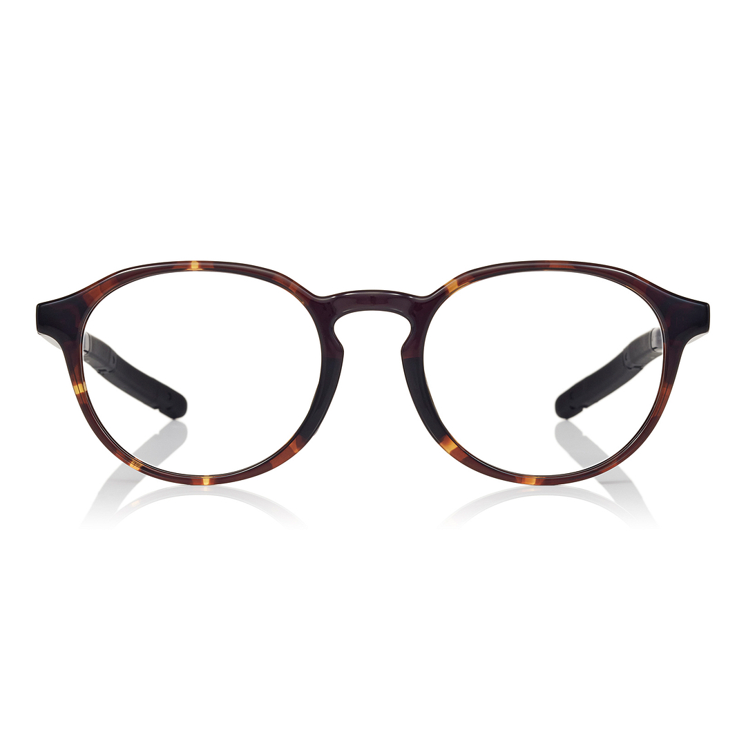 OWNDAYS | MOVE Brown Demi Full Rim Boston right side